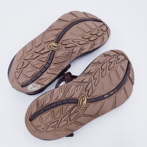 Chaco Men\'s Size 9 Z/2 Classic Sandals Waterproof Hiking Outdoor Brown Geometric main image 5